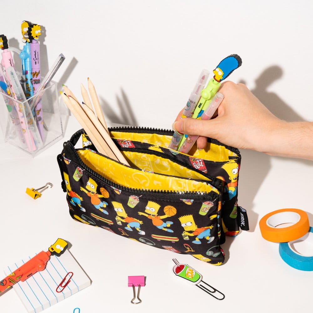 Les Simpson Trousse Triple Bart