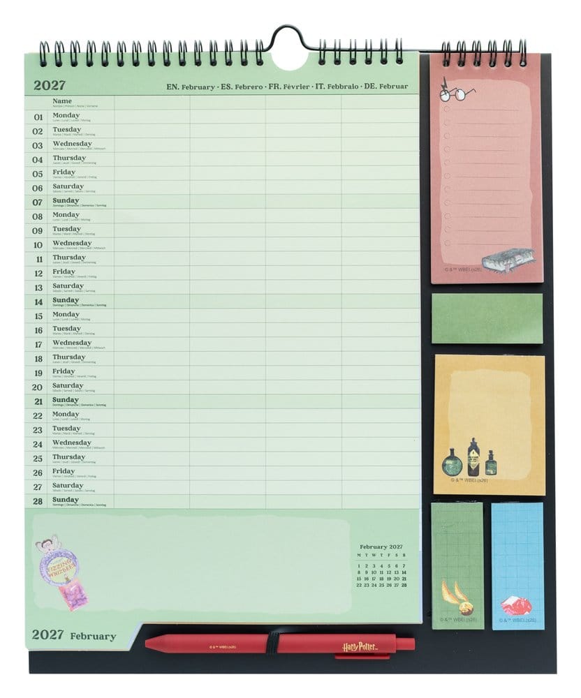 Harry Potter agenda 2026/27 30 x 34 cm
