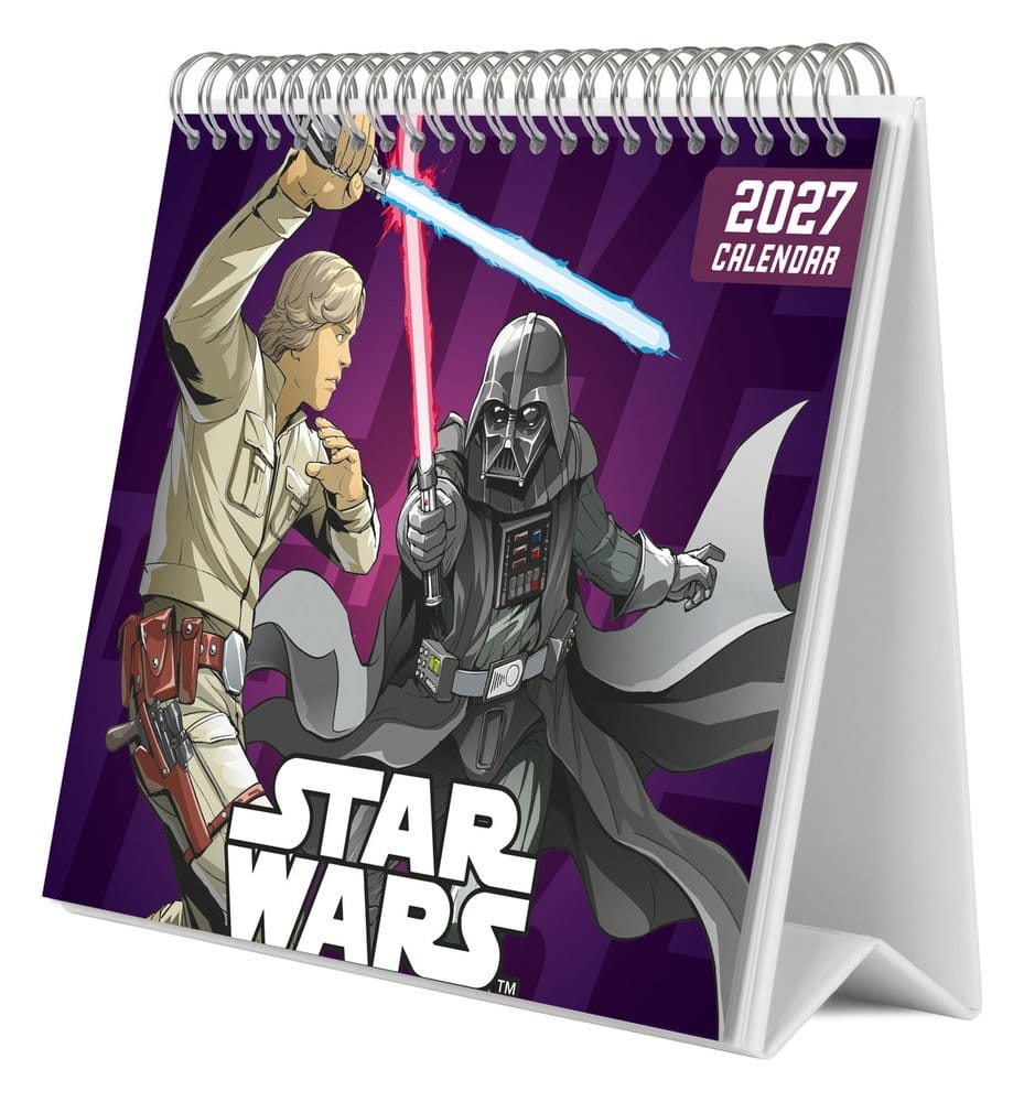 Star Wars calendrier de bureau 2027