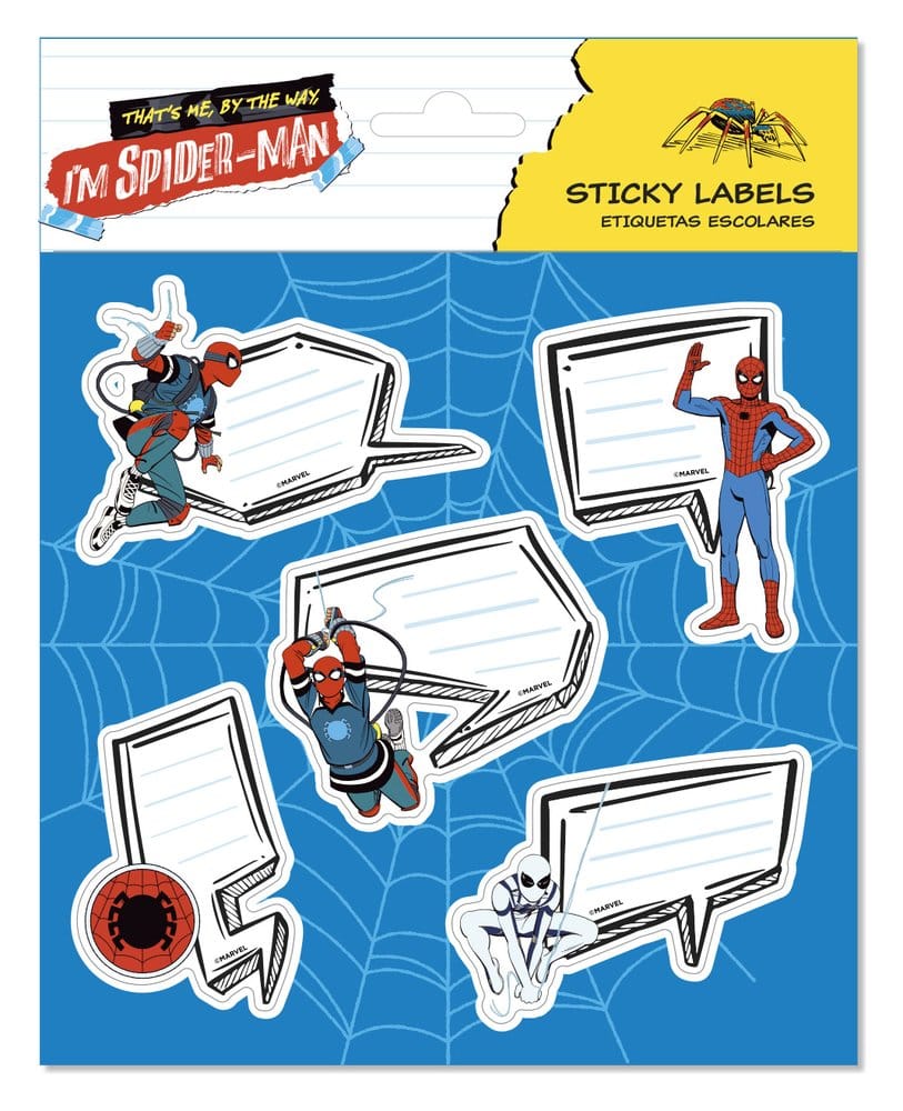 Spider-Man Premium étiquettes auto-adhésives