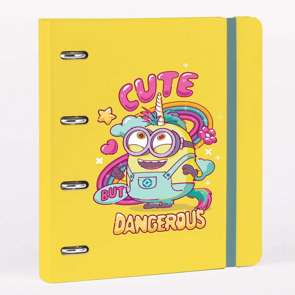 Minions Classeur à 4 anneaux