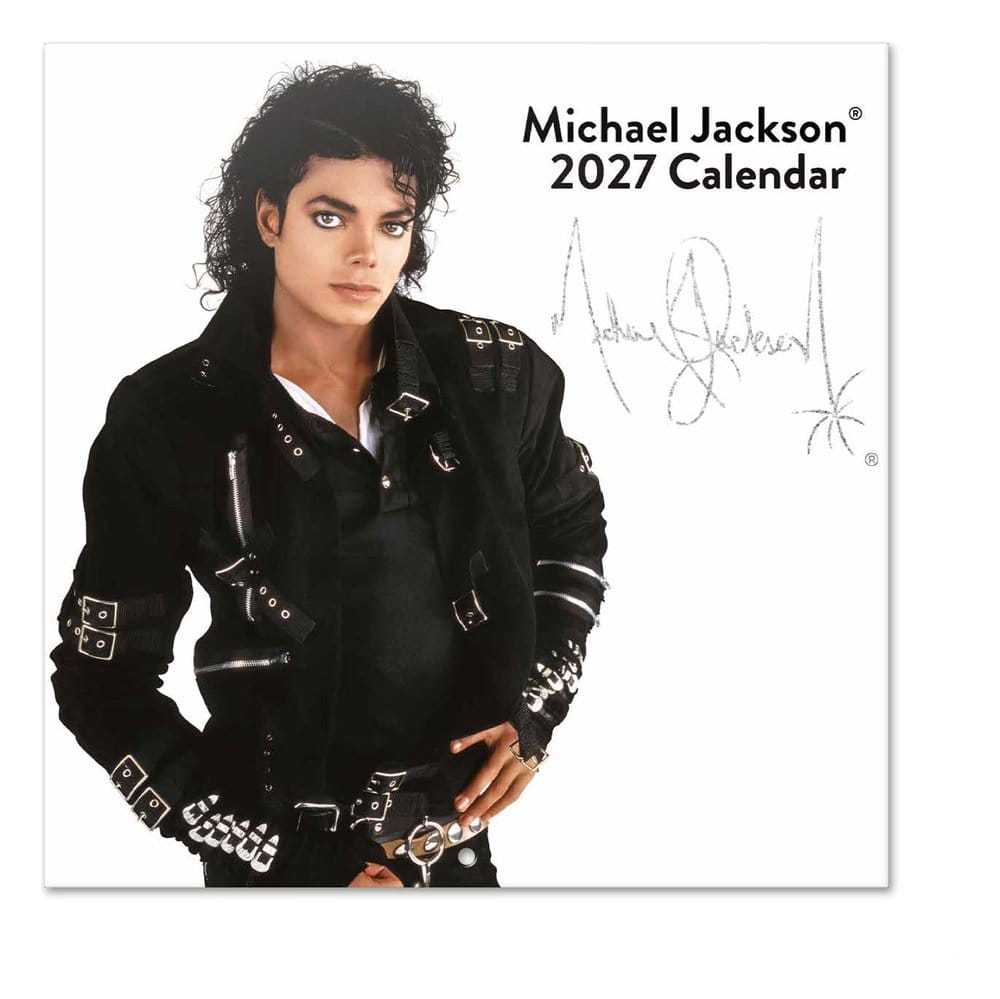 Michael Jackson calendrier 2027 30x30 cm