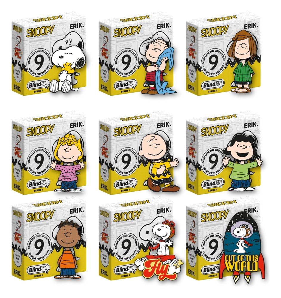 Peanuts Pin's Série 1 Display (24)