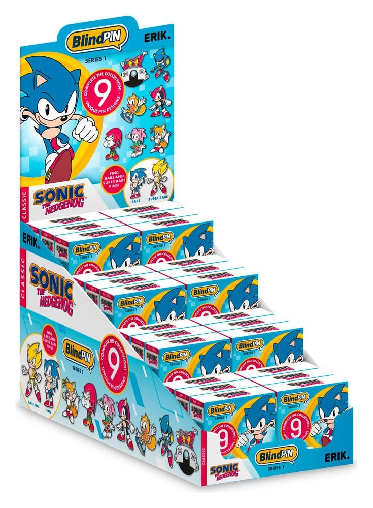 Sonic - The Hedgehog Pin's Série 1 Display (24)