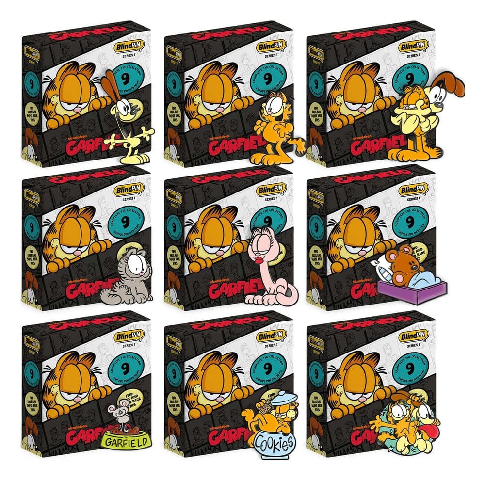 Garfield Pin's Série 1 Display (24)