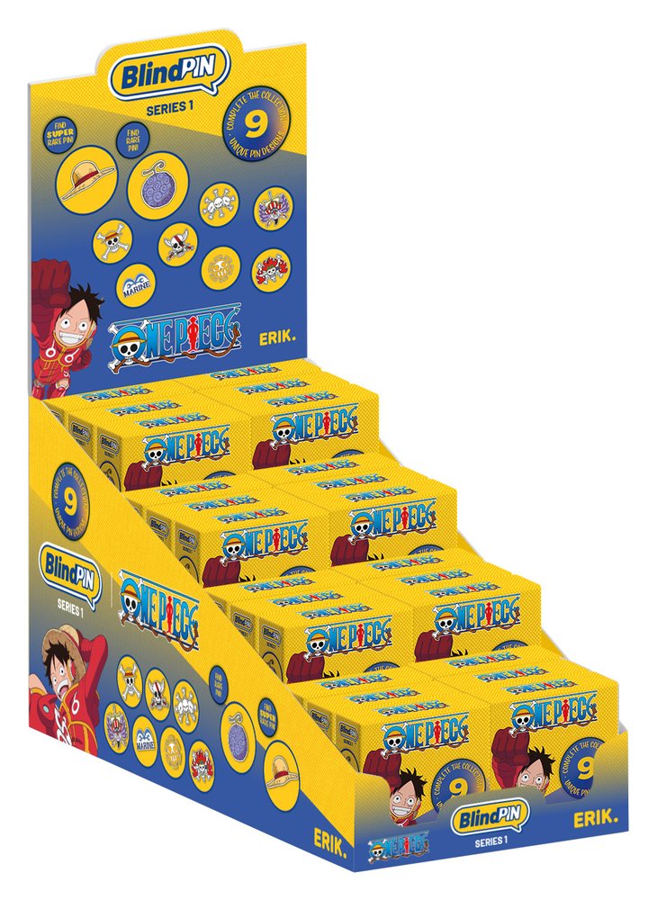 One Piece Pin's Série 1 Display (24)