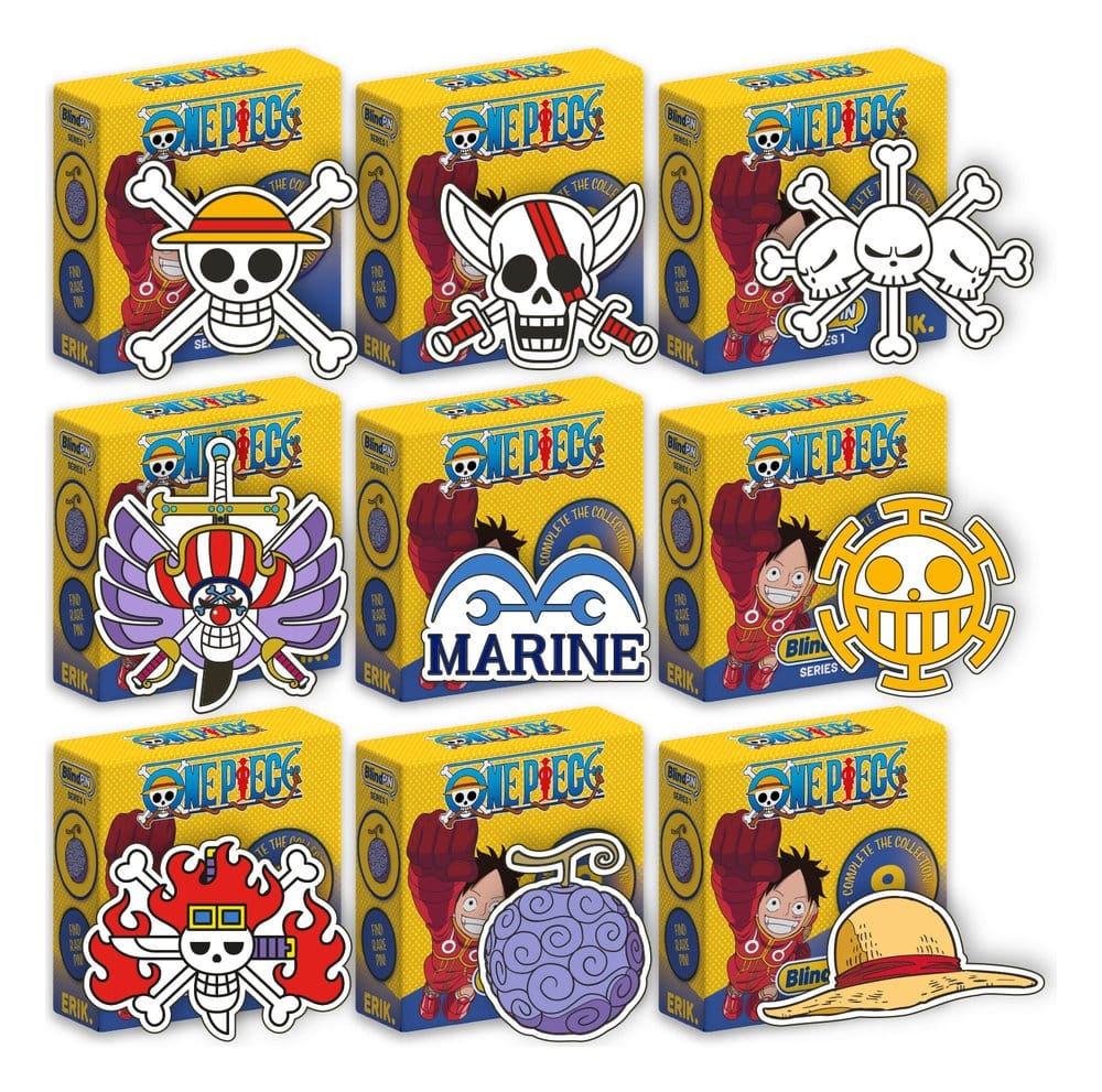 One Piece Pin's Série 1 Display (24)