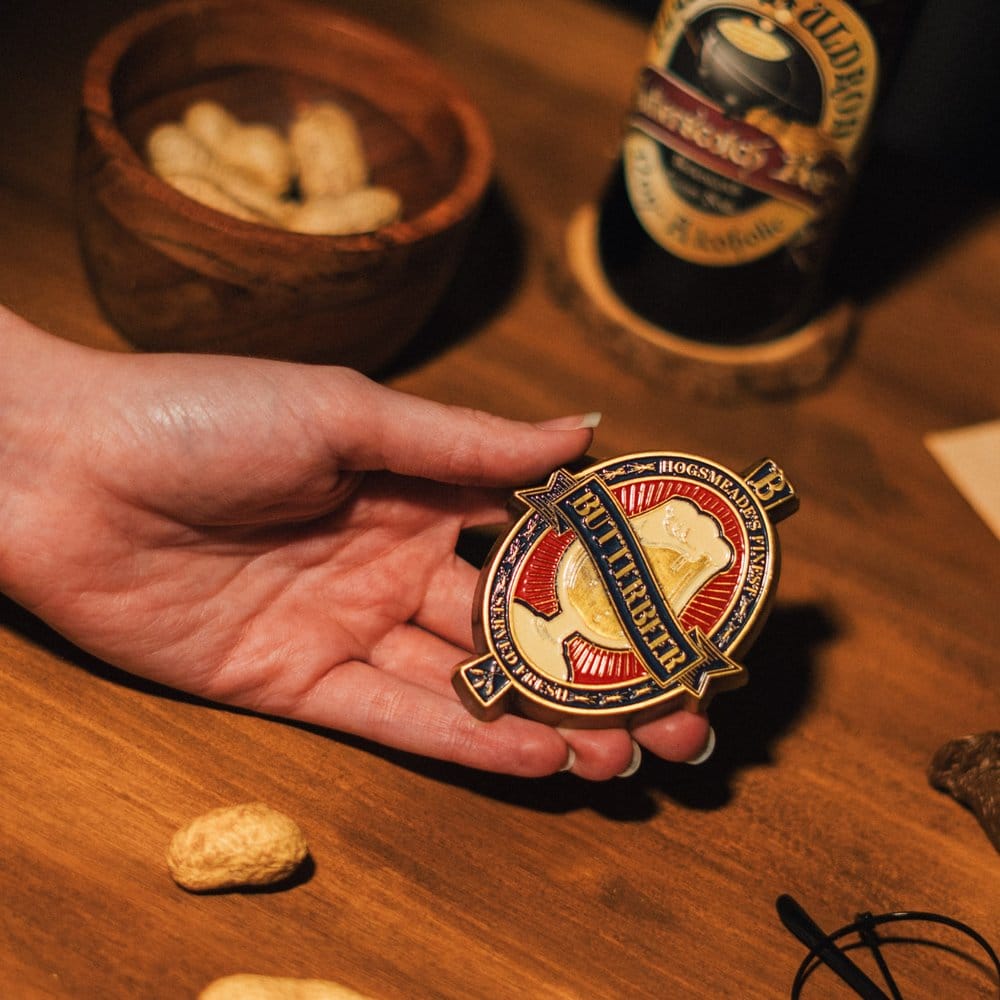 Harry Potter Bièraubeurre Aimant avec Ouvre-bouteille