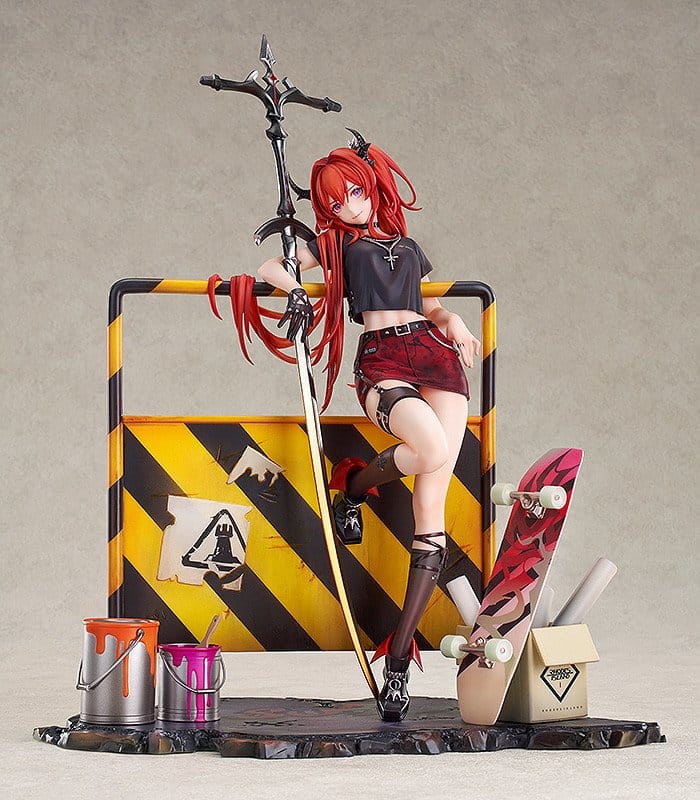 Arknights figurine PVC 1/7 Surtr: Liberté/Échec VER. 29 cm