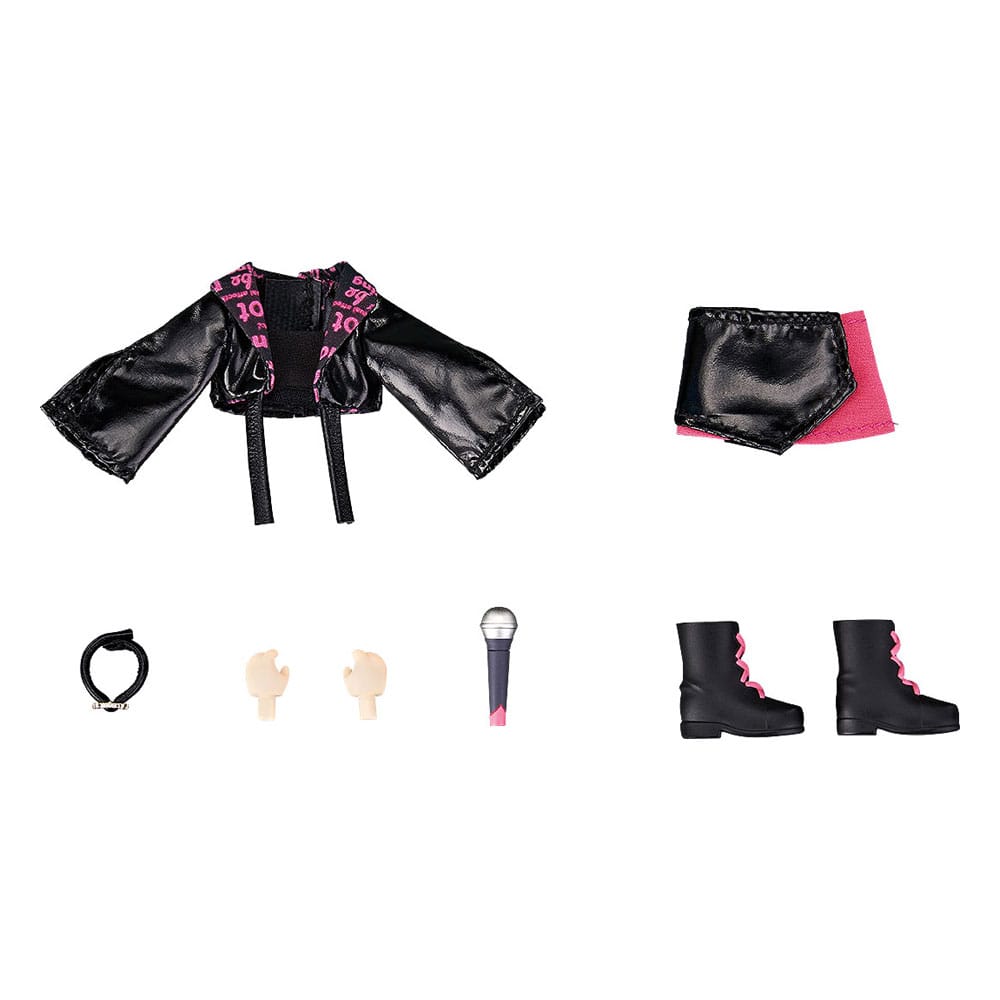 Original Character accessoires pour figurines Nendoroid Doll Outfit Set: Idol Outfit - Girl (Rose Red)