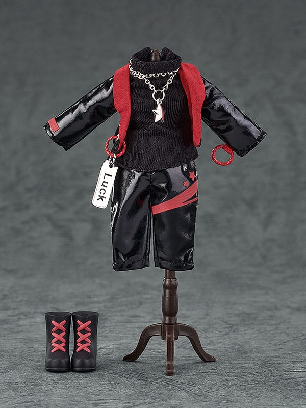 Original Character accessoires pour figurines Nendoroid Doll Outfit Set: Idol Outfit - Boy (Deep Red)