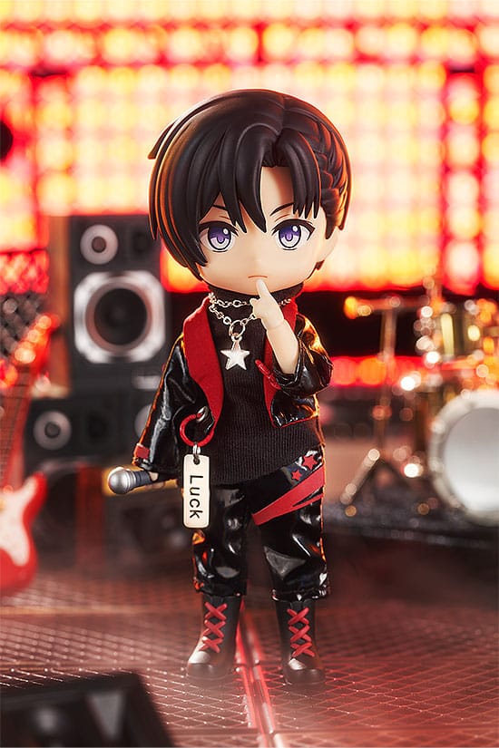 Original Character accessoires pour figurines Nendoroid Doll Outfit Set: Idol Outfit - Boy (Deep Red)