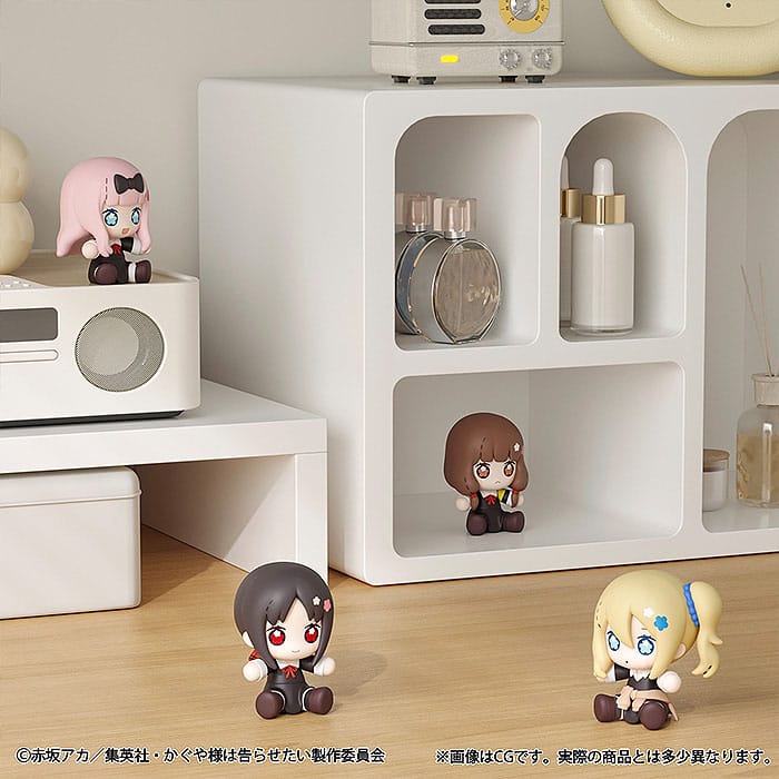 Kaguya-sama: Love is War The First Kiss That Never Ends figurine Chibi Huggy Good Smile Miko Iino 6 cm