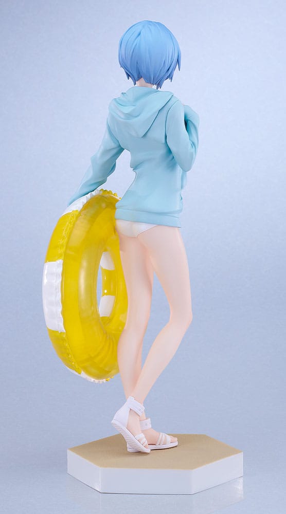 Rebuild of Evangelion statuette PVC Pop Up Parade L Beach Queens: Rei Ayanami 22 cm