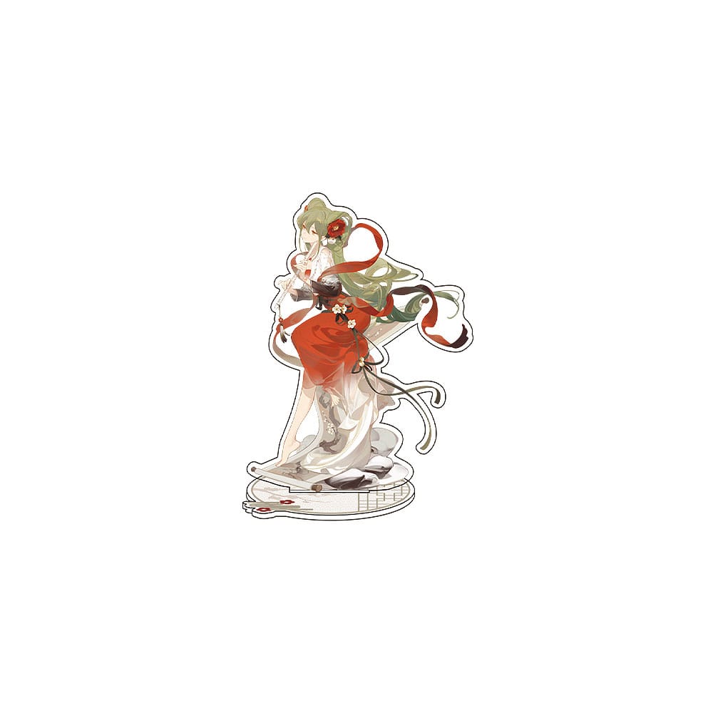 Character Vocal Series 01: Hatsune Miku Socle en acrylique Hatsune Miku Meihua Sannong Ver. 20 cm