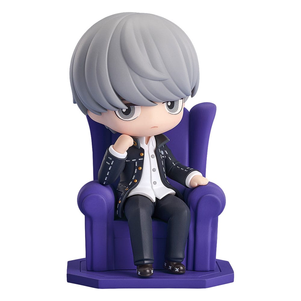 Persona 4 Golden statuette PVC Qset P4G Protagonist 8 cm (re-run)