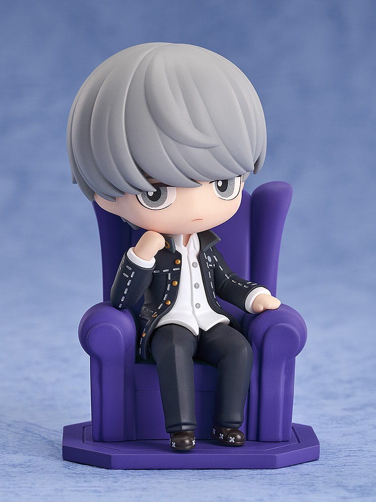 Persona 4 Golden statuette PVC Qset P4G Protagonist 8 cm (re-run)