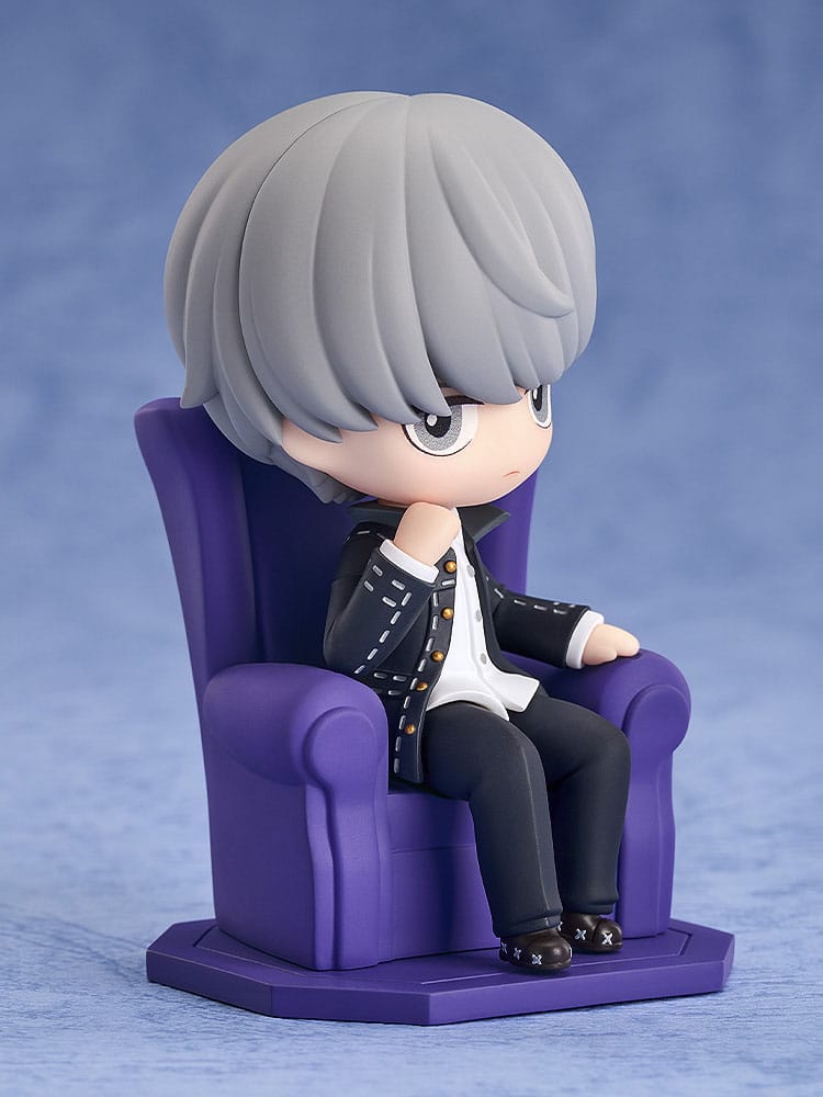 Persona 4 Golden statuette PVC Qset P4G Protagonist 8 cm (re-run)