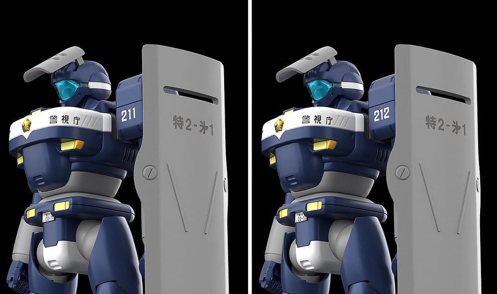 Mobile Police Patlabor figurine Moderoid Model Kit MPL-97S Python 14 cm