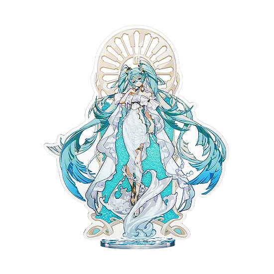 Character Vocal Series 01: Hatsune Miku Socle en acrylique Hatsune Miku feat. Yoneyama Mai Glitter Ver. 20 cm