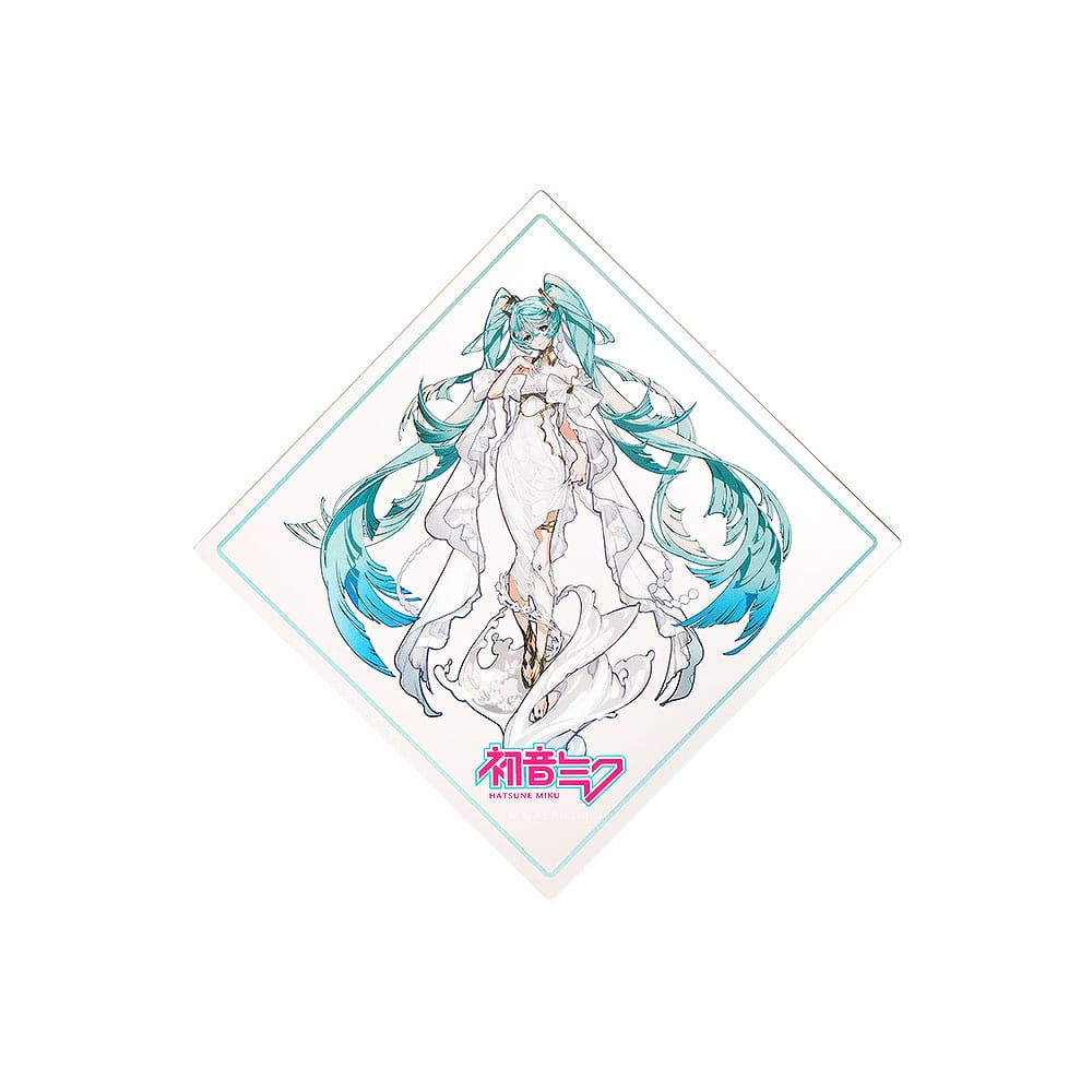 Character Vocal Series 01: Hatsune Miku Socle en acrylique Hatsune Miku feat. Yoneyama Mai Translucent Card 12 cm