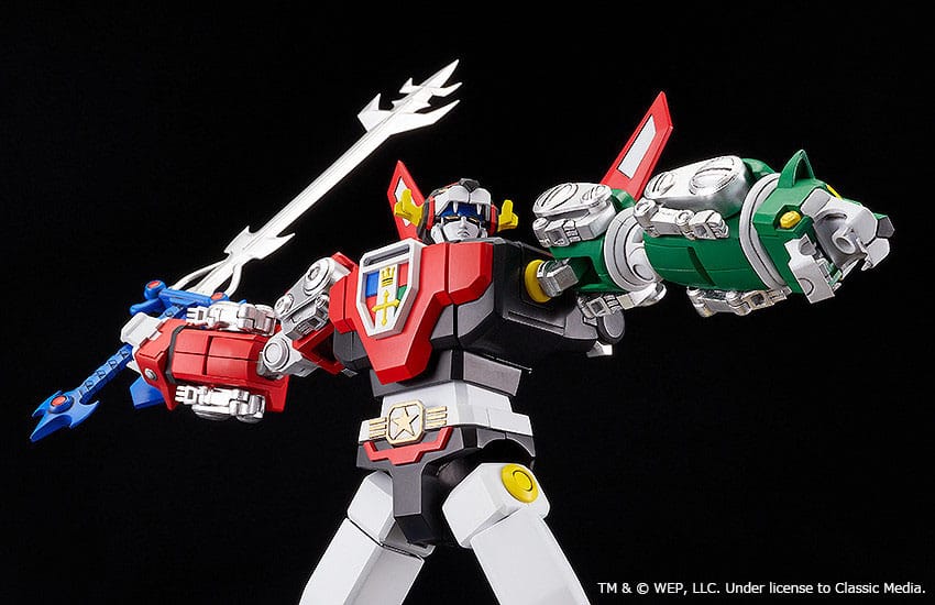 Voltron figurine Moderoid Plastic Model Kit Voltron 20 cm
