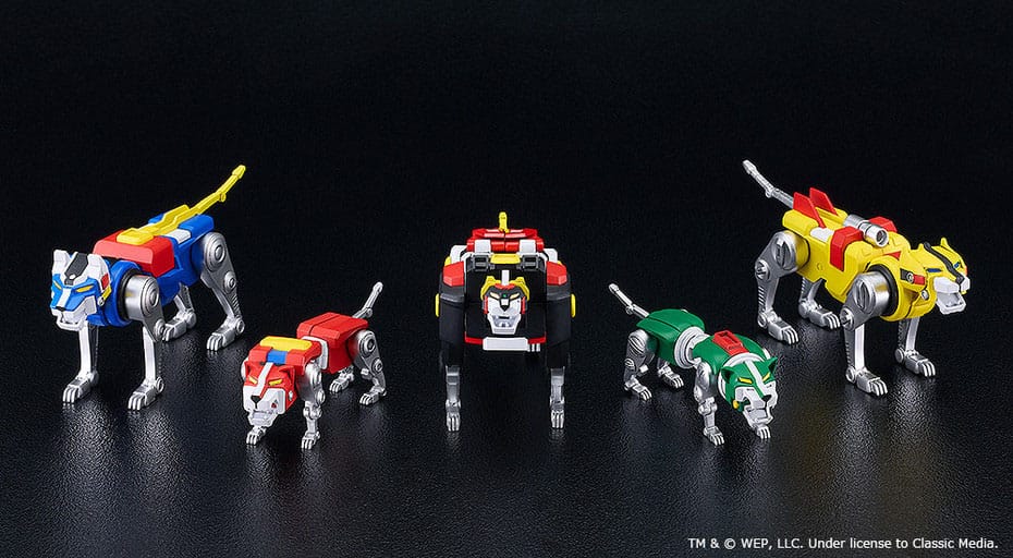 Voltron figurine Moderoid Plastic Model Kit Voltron 20 cm