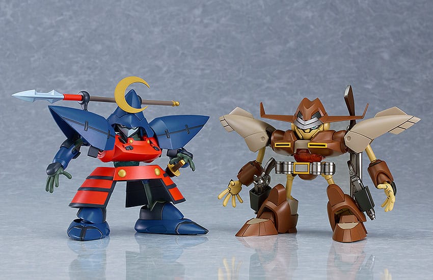 Hao Taikei Ryu Knight figurine Moderoid Plastic Model Kit Collection Series: 3 Hayatmaru & Delingar 10 cm