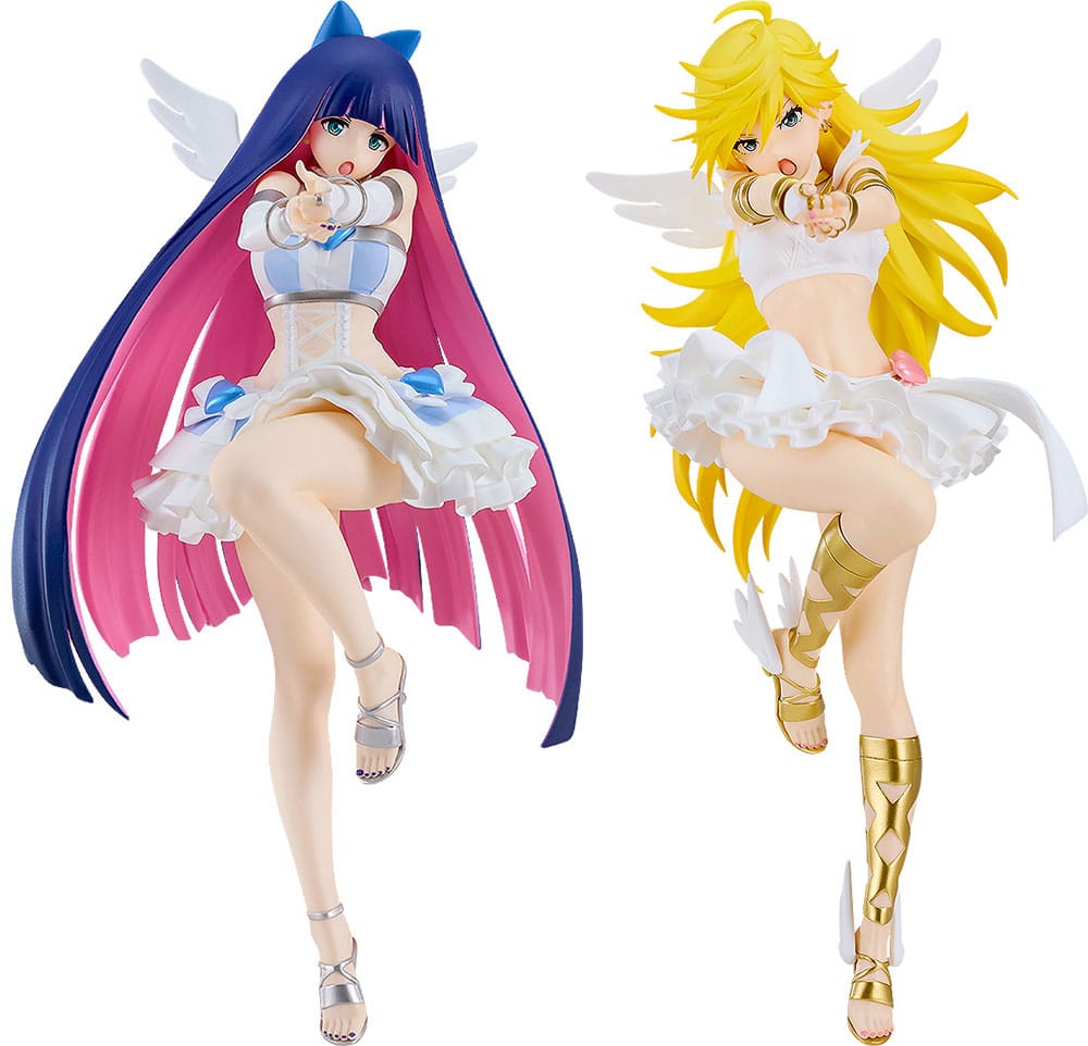 Panty & Stocking with Garterbelt pack 2 statuetten PVC Pop Up Parade Parade Panty & Stocking Set: Repent Ver. L Size 21 cm