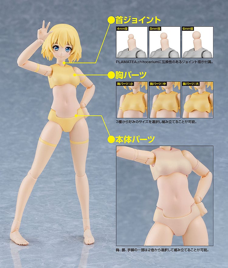 Cutie Honey Nova maquette PLAMATEA Muse Body: Ichika B Type 15 cm