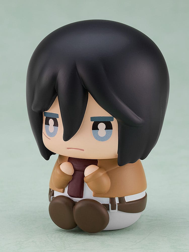 Attack on Titan figurine anti-stress Marshmalloid Mikasa Ackerman 9 cm