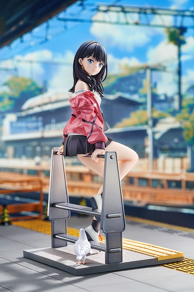 Gridman Universe statuette PVC 1/7 Rikka Takarada: Blue Sky Station 21 cm