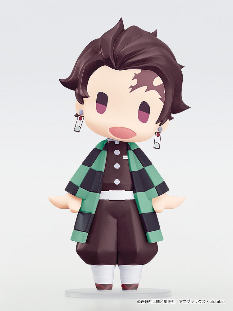 Demon Slayer: Kimetsu no Yaiba figurine HELLO! GOOD SMILE Tanjiro Kamado 10 cm