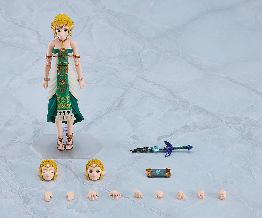 The Legend of Zelda Tears of the Kingdomfigurine Figma Zelda Tears of the Kingdom Ver. 16 cm