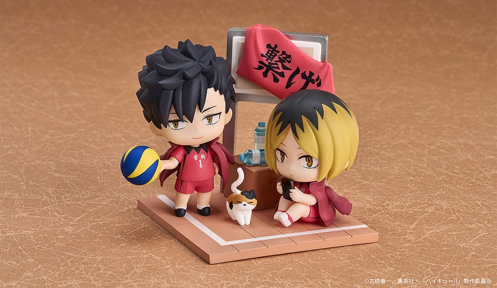 Haikyu!! pack 2 mini figurines Qset Tetsuro Kuroo & Kenma Kozume 9 cm