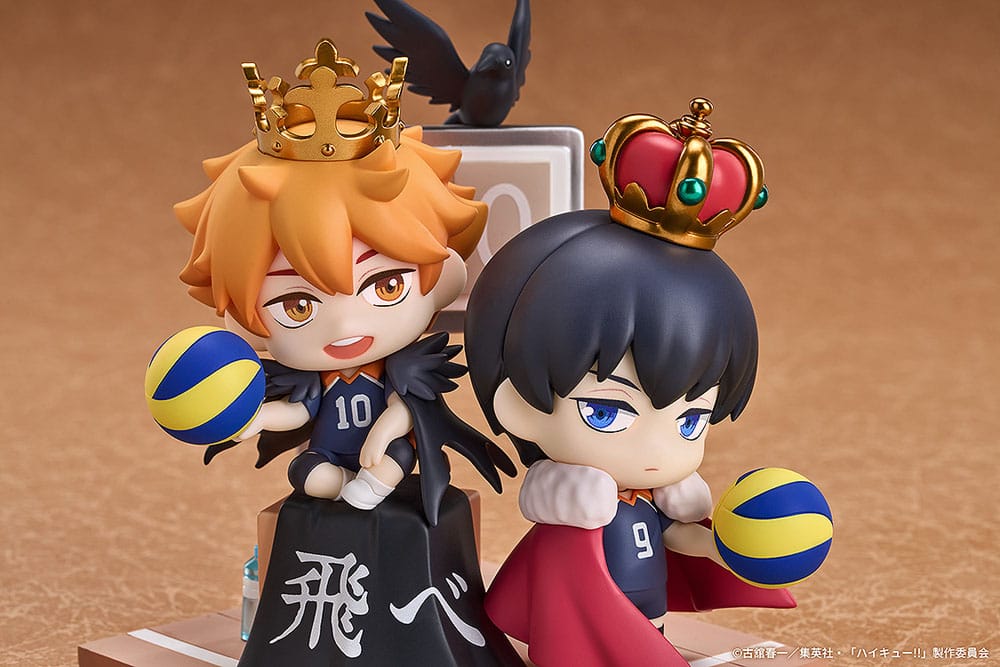 Haikyu!! pack 2 mini figurines Qset Shoyo Hinata & Tobio Kageyama 11 cm