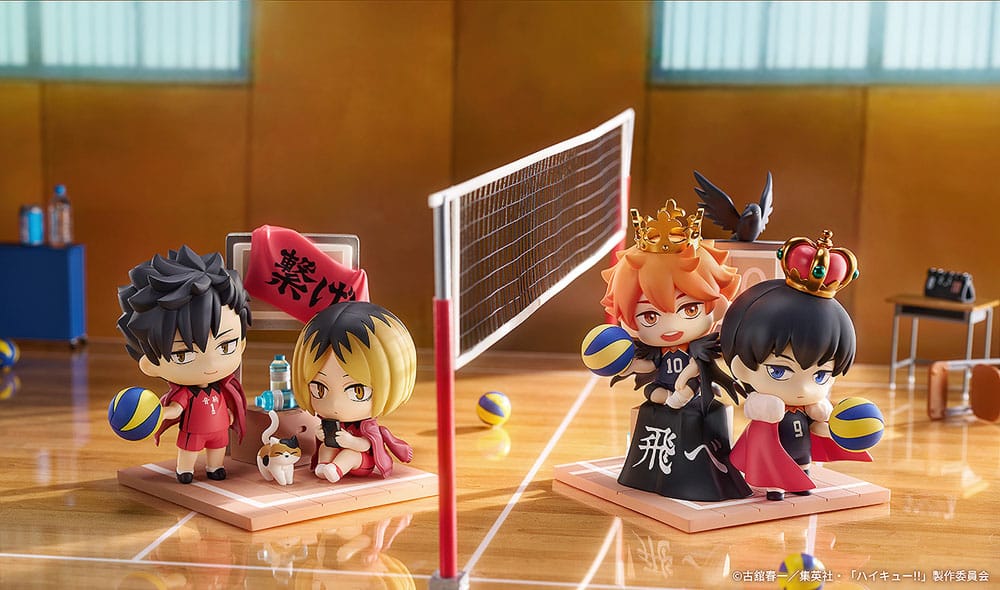 Haikyu!! pack 2 mini figurines Qset Shoyo Hinata & Tobio Kageyama 11 cm