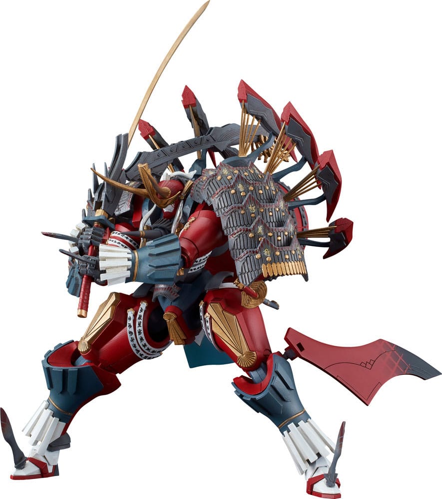 Full Metal Daemon Muramasa figurine Moderoid Plastic Model Kit Third-generation Seishuusengou Uemon-no-jou Muramasa 16 cm (re-run)