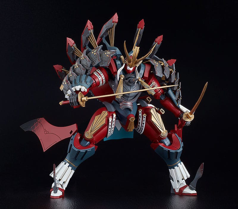 Full Metal Daemon Muramasa figurine Moderoid Plastic Model Kit Third-generation Seishuusengou Uemon-no-jou Muramasa 16 cm (re-run)