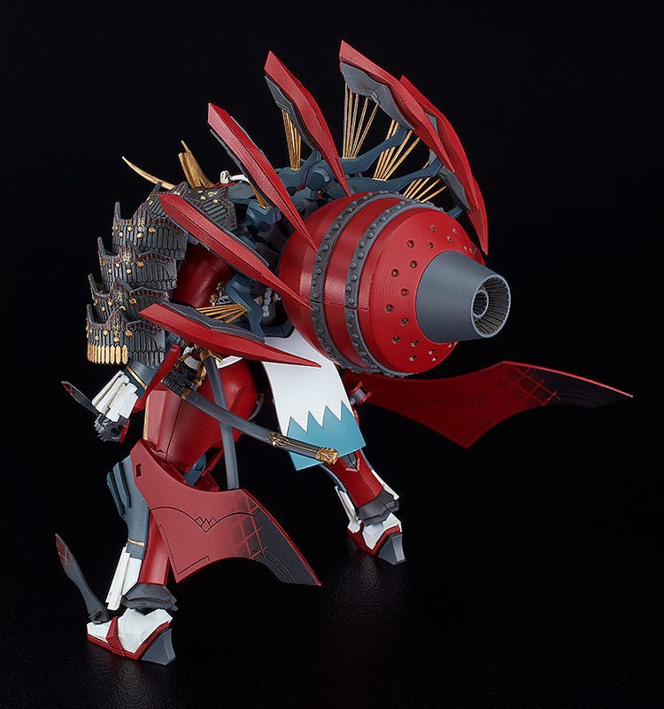 Full Metal Daemon Muramasa figurine Moderoid Plastic Model Kit Third-generation Seishuusengou Uemon-no-jou Muramasa 16 cm (re-run)