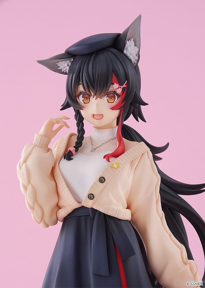 Hololive Production G.S. Collection figurine PVC 1/7 Ookami Mio Date Style - Street Outfit Ver. 24 cm