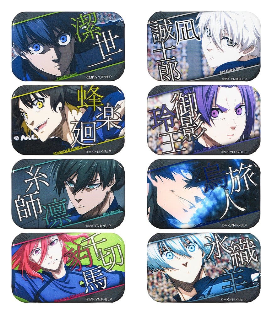 Blue Lock blind box assortiment Pin's de Scène (8)