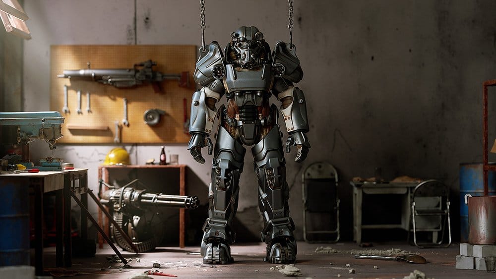 Fallout Plastic Model Kit Plamatea T-60 Power Armor 20 cm