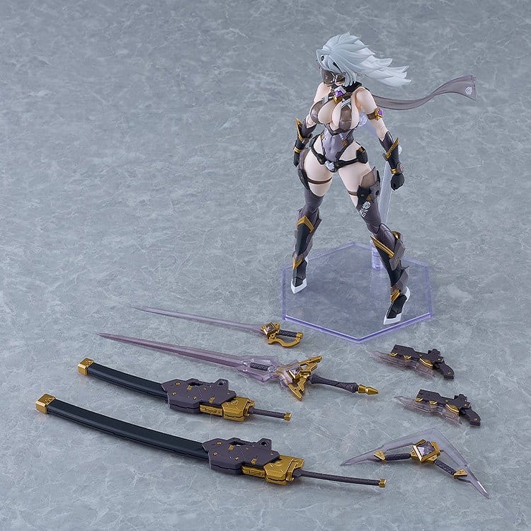 Cutie Honey Nova Plastic Model Kit Plamatea Black Honey 17 cm