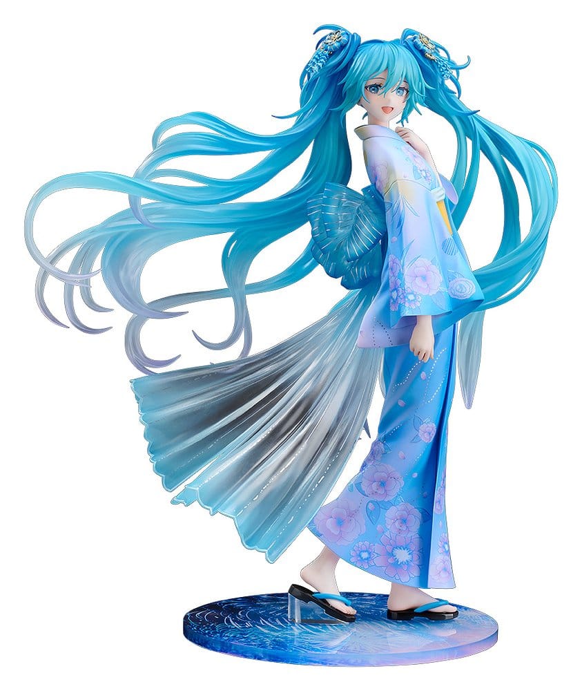Character Vocal Series 01: Hatsune Miku figurine PVC 1/7 Music & Fire Works Ver. 23 cm