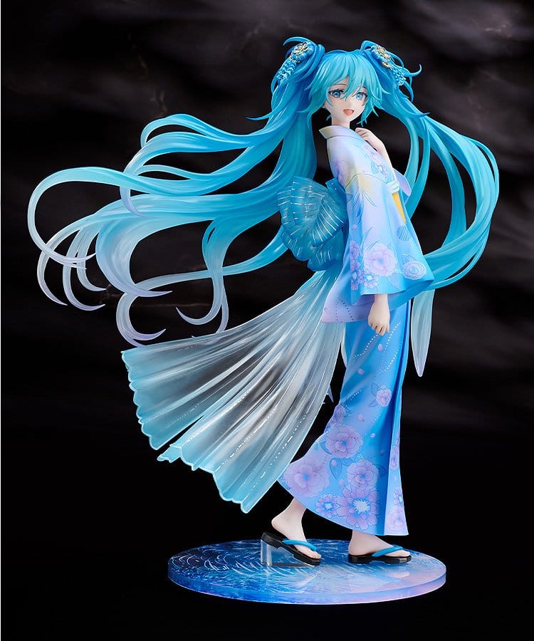 Character Vocal Series 01: Hatsune Miku figurine PVC 1/7 Music & Fire Works Ver. 23 cm