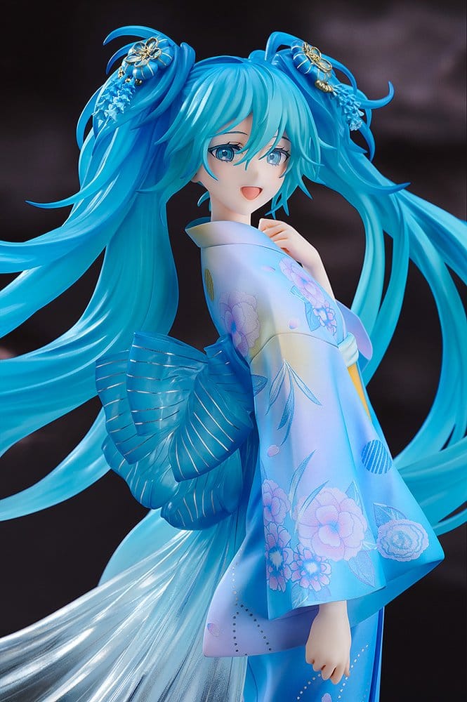 Character Vocal Series 01: Hatsune Miku figurine PVC 1/7 Music & Fire Works Ver. 23 cm