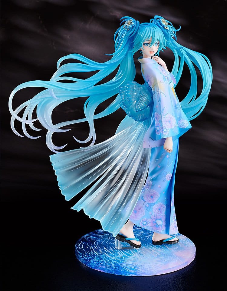 Character Vocal Series 01: Hatsune Miku figurine PVC 1/7 Music & Fire Works Ver. 23 cm
