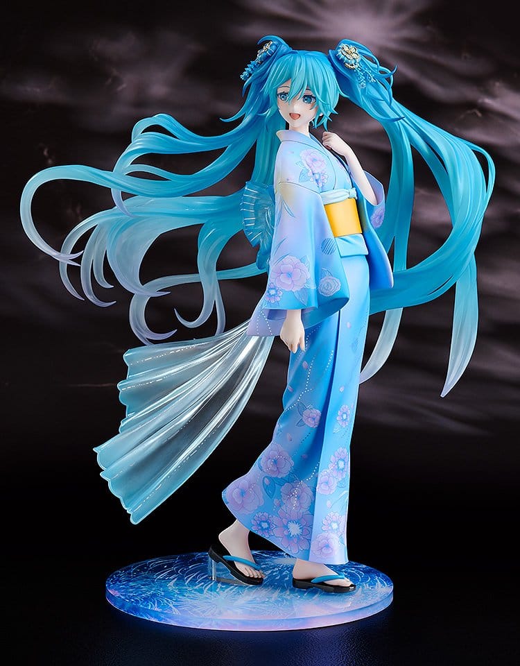 Character Vocal Series 01: Hatsune Miku figurine PVC 1/7 Music & Fire Works Ver. 23 cm