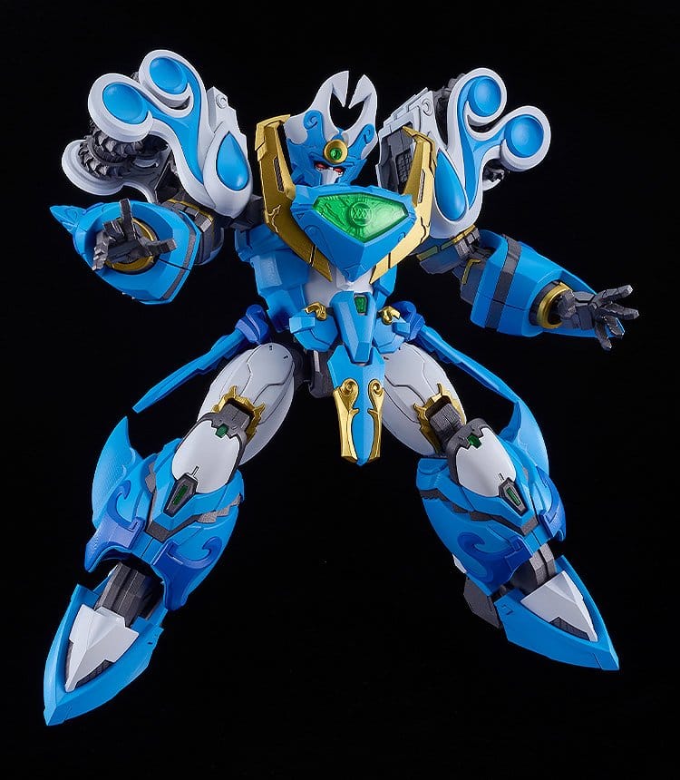 Mado King Granzort Plastic Model Kit Moderoid King's Style Aquabeat 18 cm